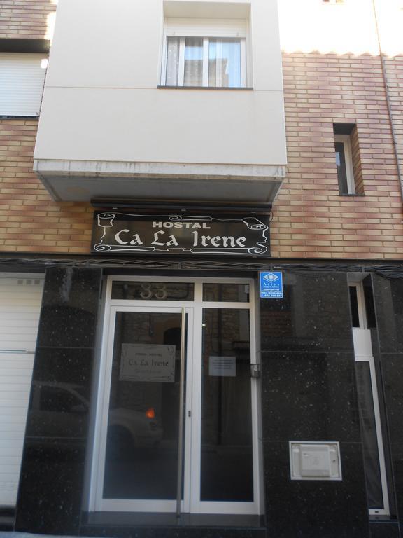 Hostal Ca La Irene Sant Vicens De Castellet Exteriör bild